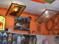 Mühely, bemutató terem