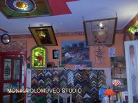 Mühely, bemutató terem